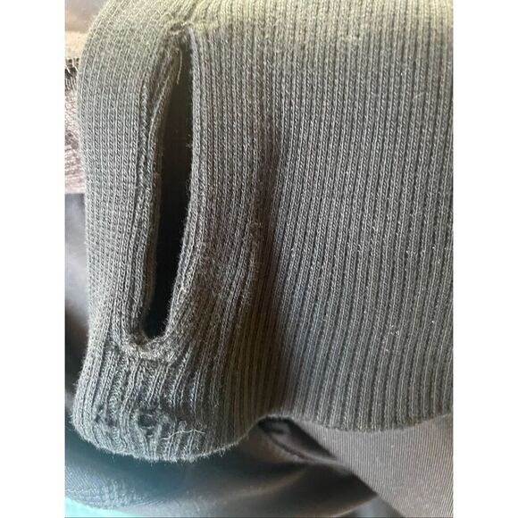 Lululemon Iconic Scuba Hoodie Gray & Black Thumbholes Full Zip Women’s Small/201 - Picture 12 of 12